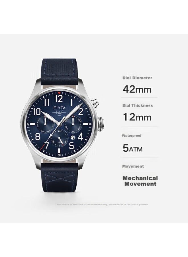 Fiyta Mach Series J-20 Special Commemorative Multifunctional Men's Mechanical Watch, Gift Box Packaging For Holiday Gifting - Image 2