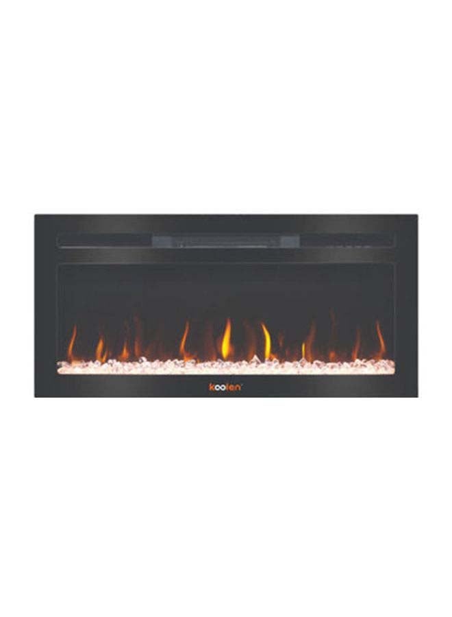 KOOLEN LED Fireplace Heater With Bluetooth And Speaker 2000 W 807102035 Black - Image 1