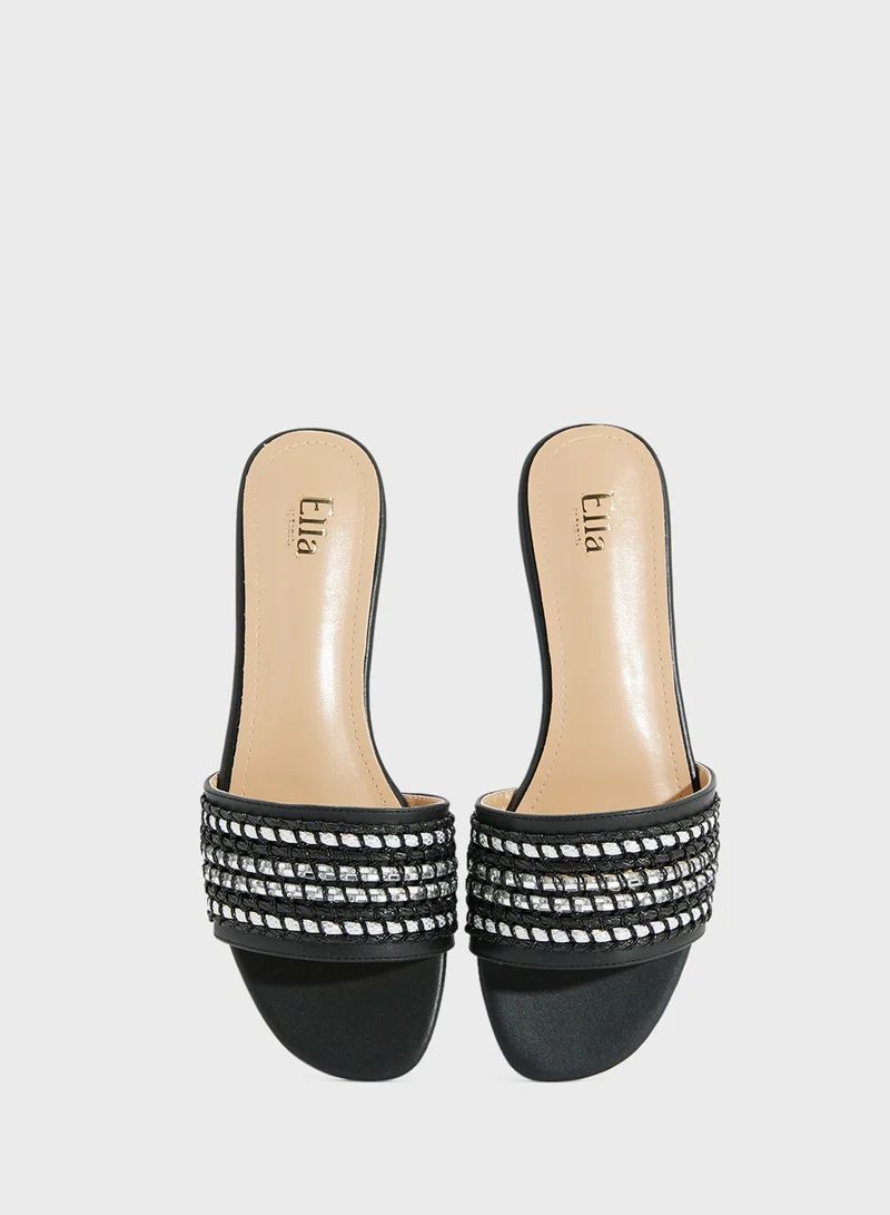 ELLA Ladies Flat Sandal