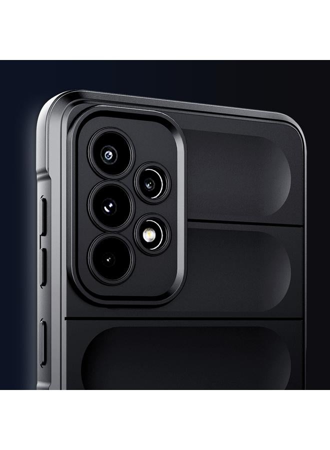 S-TOP Case For Samsung Galaxy A73 Magic Shield TPU + Flannel Phone Case - Image 4