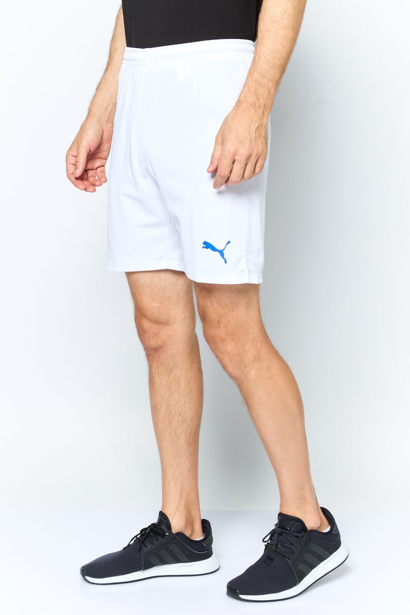 PUMA Men Sportswear Fit Drawstring Training Shorts, White  - Image 2