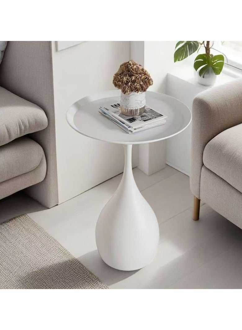 عام طاولة جانبية للأريكة وطاولة قهوة صغيرة مستديرة - Image 1