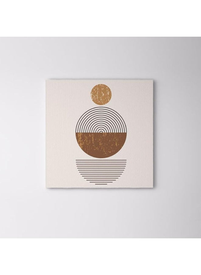 bpa Circles Canvas Wall Art Painting Wallart Canvas - 60 X 60 Cm - Image 2