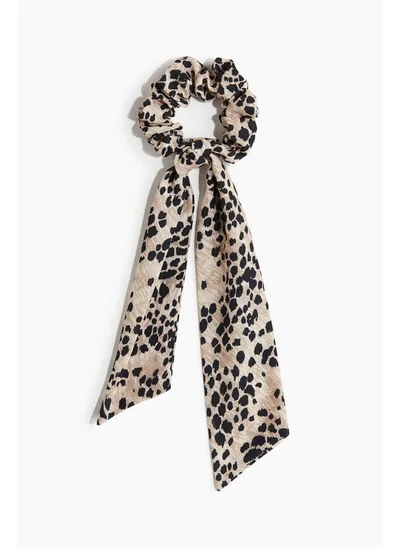 H&M Scarf-detail scrunchie
