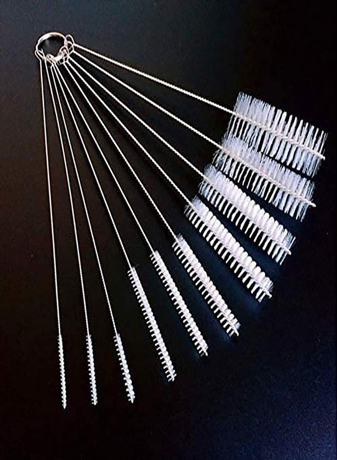 desin Long Straw Brush, Nylon Pipe Tube Cleaner 8-ihch 10 Different Diameters Set of 10 - Image 5