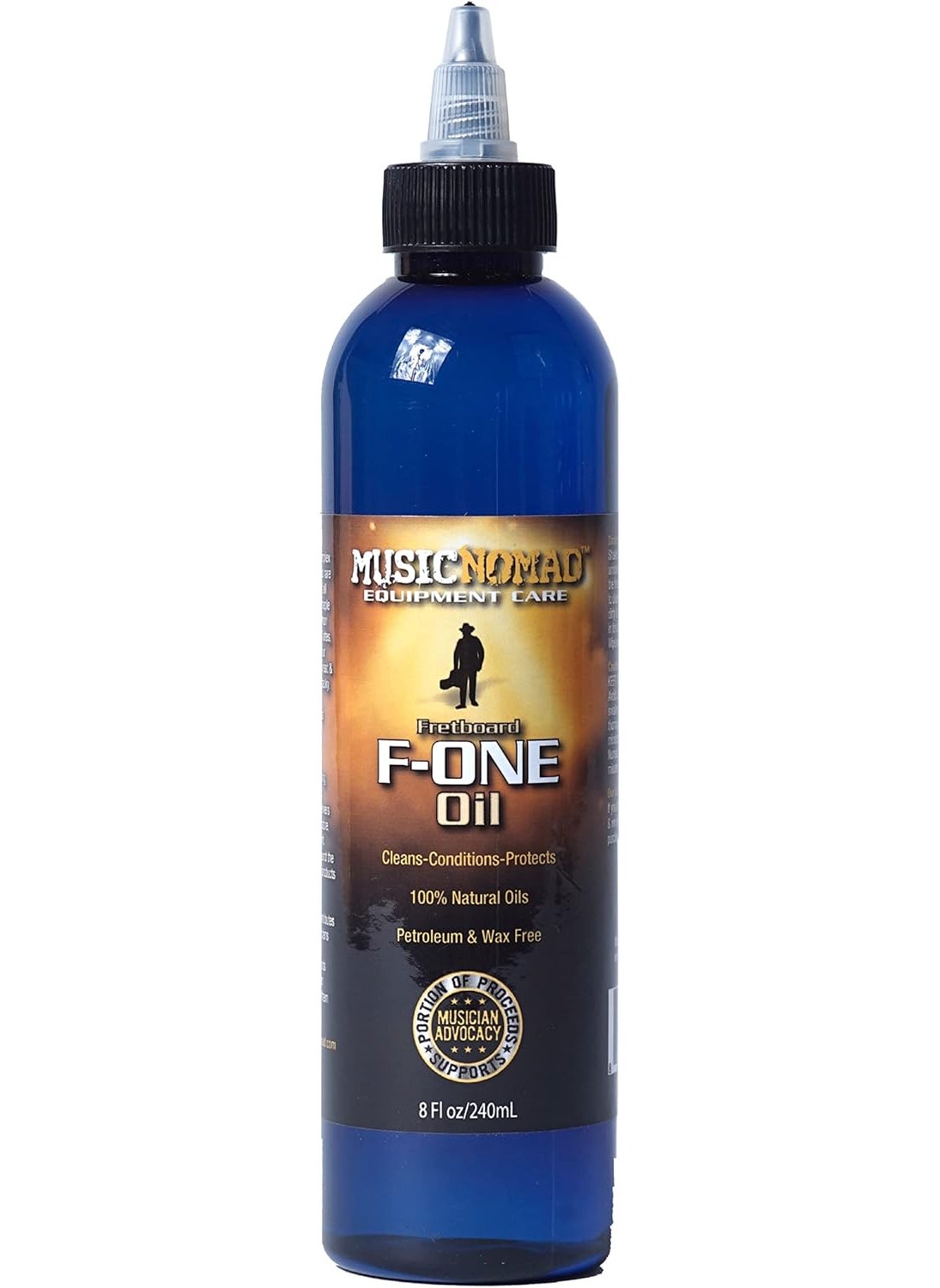 MusicNomad MusicNomad MN151 Fretboard FONE Oil  Cleaner  Conditioner  8 oz  - Image 1