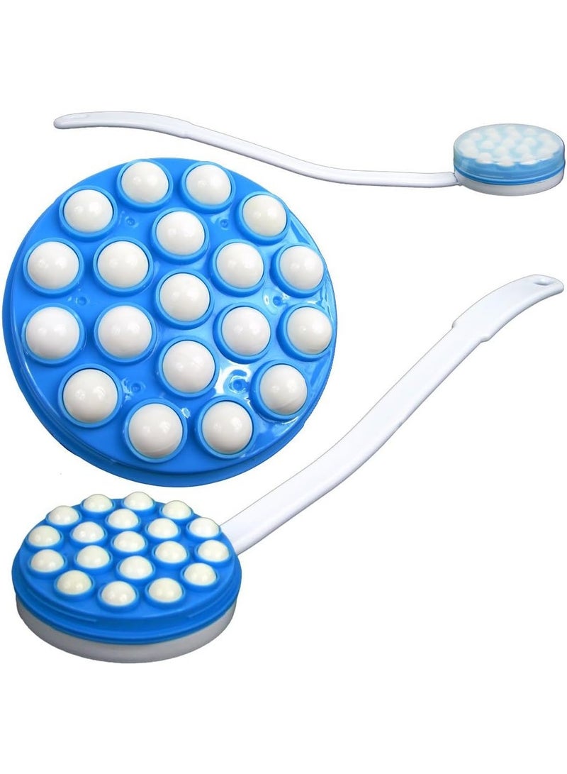 Trademark Global Lotion Applicator for Back – Long Handled Roll-On Dispenser and Handheld Back Massager – Wand for Applying Sunscreen, Cream, or Shower Gel by Remedy  - Image 3
