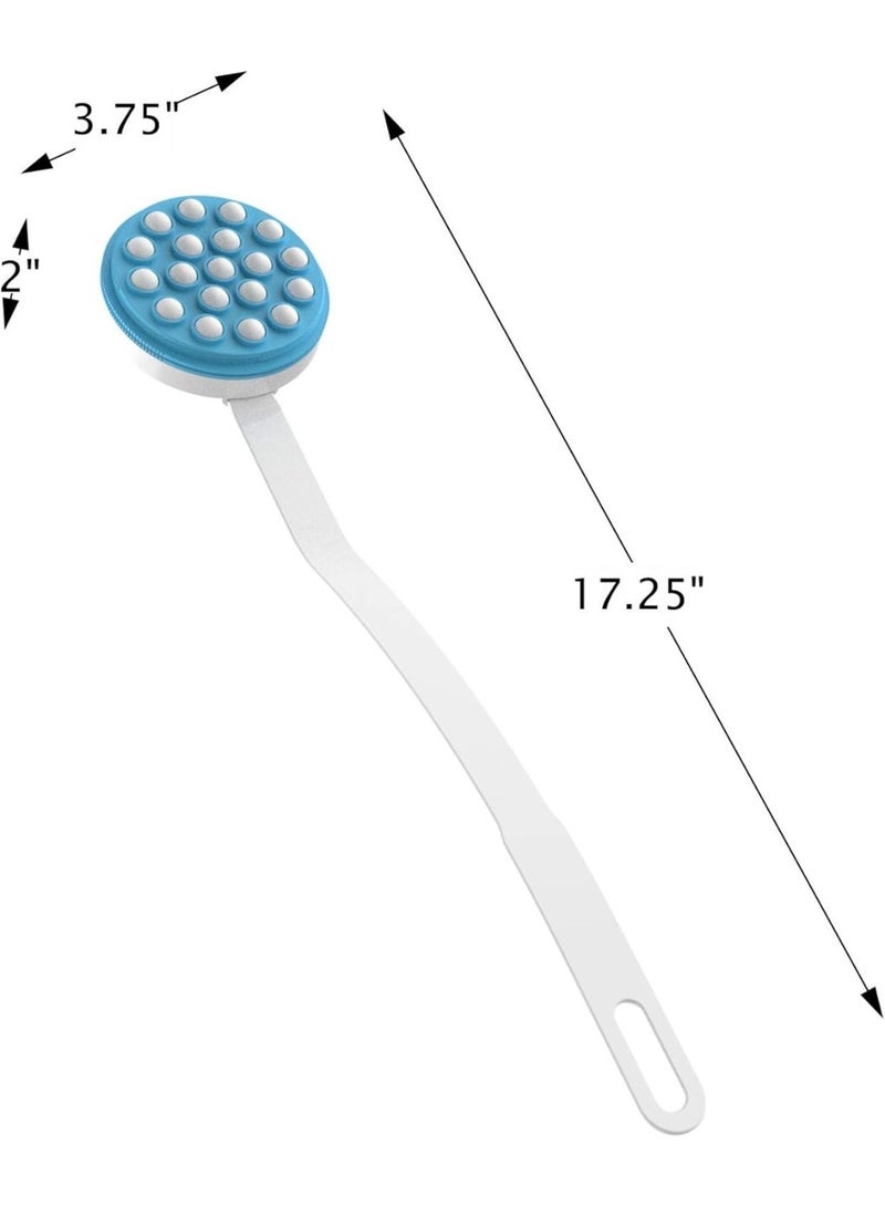 Trademark Global Lotion Applicator for Back – Long Handled Roll-On Dispenser and Handheld Back Massager – Wand for Applying Sunscreen, Cream, or Shower Gel by Remedy  - Image 4