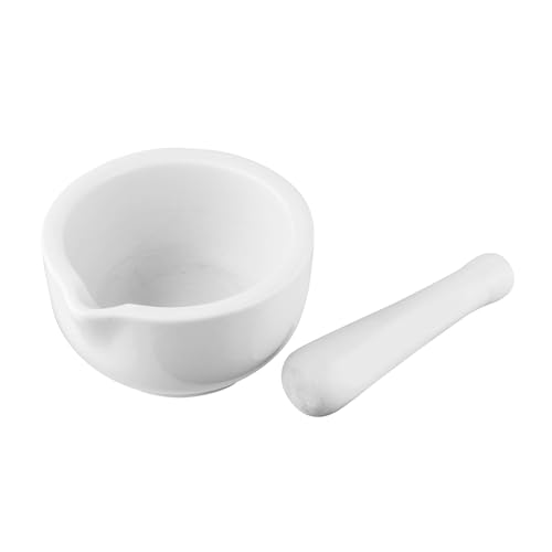 Fackelmann Pestle and Mortar 11 x 6 cm Porcelain - Image 2