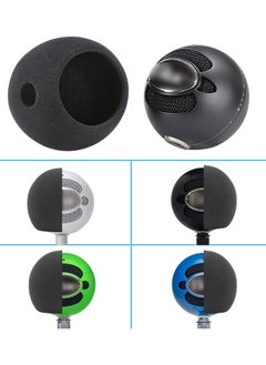 KASTWAVE Snowball Pop Filter Microphone Windscreen Foam Cover Compatible with Blue Snowball iCE Mic Improve Audio Quality  - Image 3