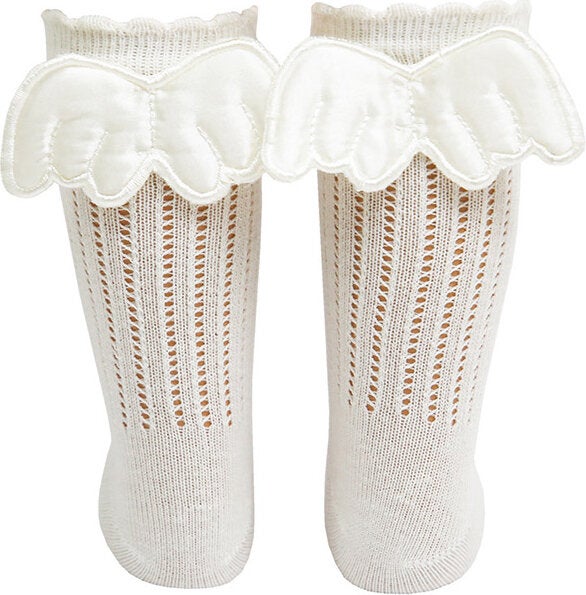 Bross Wing Accessory Knee Length Baby Socks  - Image 1