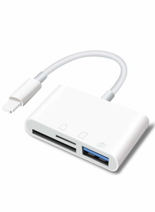 3-in-1 SD Card Reader for iPhone & iPad – USB Camera Adapter with OTG Support for SD/TF Cards & USB Flash Drives - pzsku/Z4097DC5DD21E3B0DE4BAZ/45/_/1696304823/b40250bd-2b15-4b89-90fa-4af7edcaf3d6