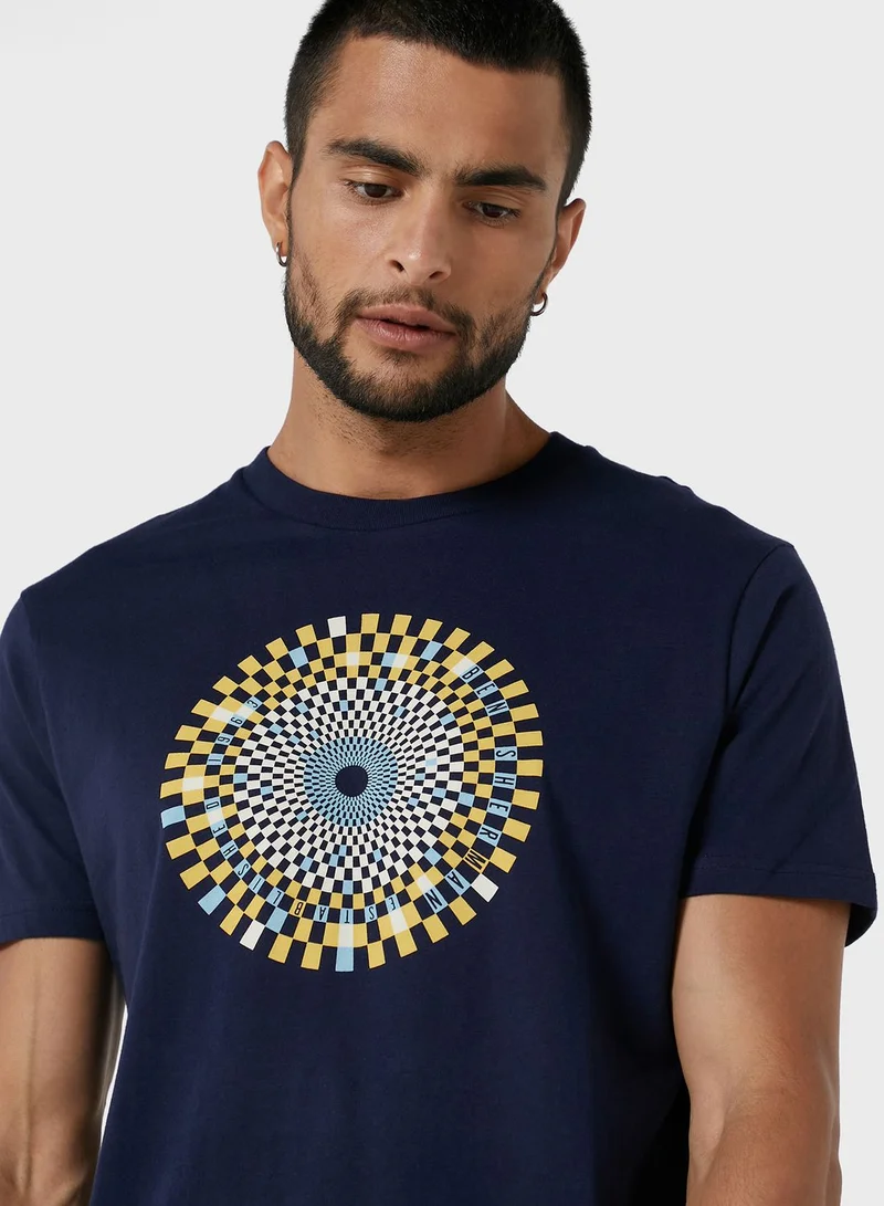 Ben Sherman Target Crew Neck T-Shirt