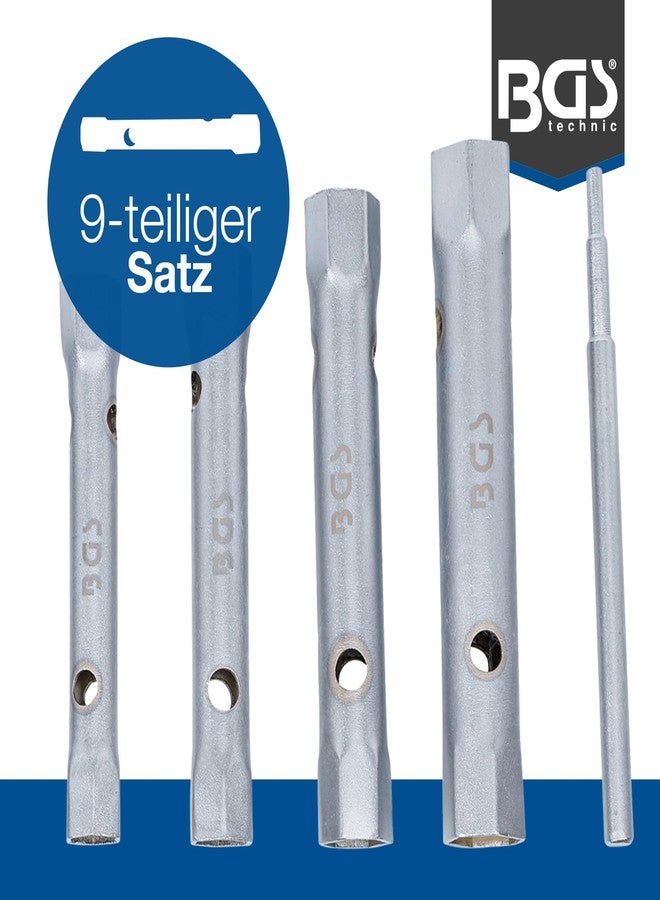 BGS technic 1218 - Tube Wrench Set (8 Pieces, 6-22 cm) - Image 5