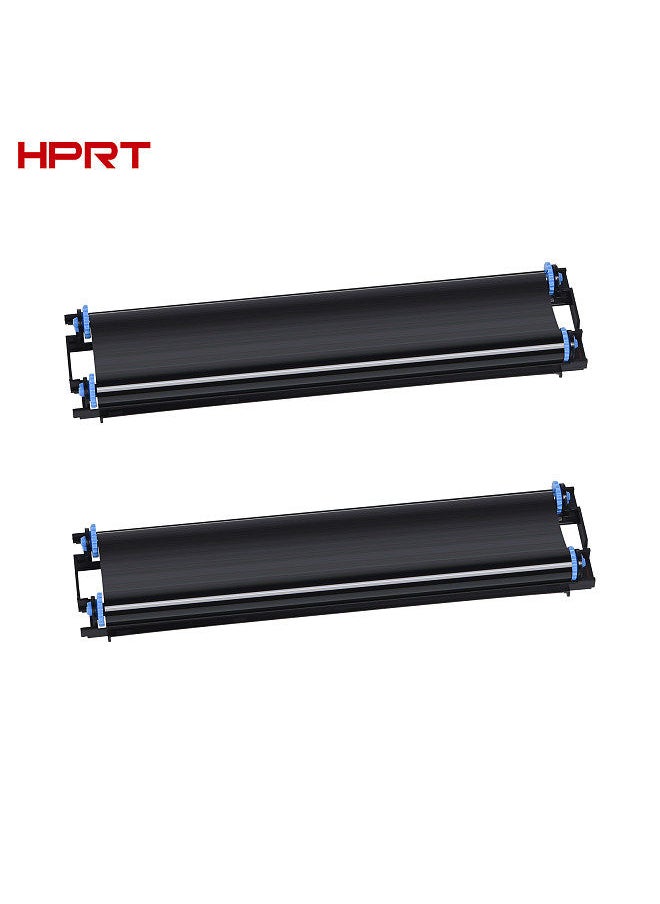 HPRT - 2 Rolls Thermal Transfer Ribbon with RFID Funtion for MT800 Portable A4 Thermal Transfer Printer - Image 1