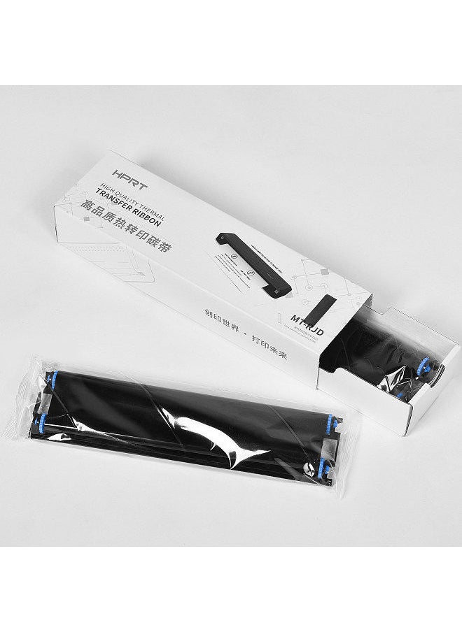 HPRT - 2 Rolls Thermal Transfer Ribbon with RFID Funtion for MT800 Portable A4 Thermal Transfer Printer - Image 1