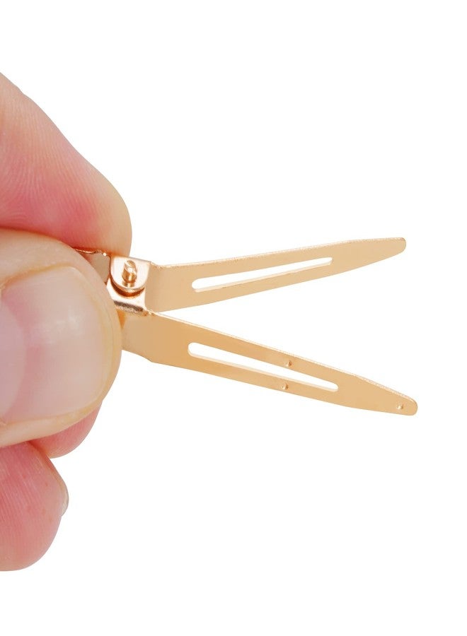 Bantoye 50 Pcs Alligator Curl Clips, Bantoye 1.8 Inch Single Prong Clips Hair Accessories for Hair Styling, Coloring, Gold - Image 3