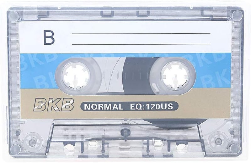 Tobo Empty Cassette Tape 60 Minutes Standard Cassette Blank Tape Player Empty Magnetic Audio Tape Recording for Speech Music Recording MP3 /DVD TD-1238CA (Pack of 1) - Image 4