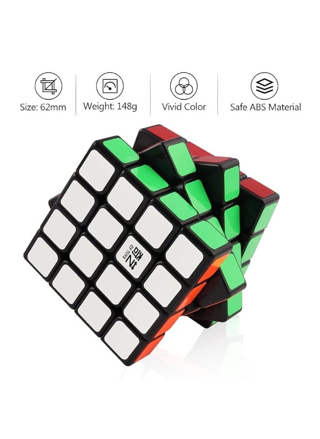 D-FantiX - DFantiX Qiyi Qiyuan W 4x4 Speed Cube 4x4x4 Magic Cube Puzzle Toys Educational Gifts for Kids - Image 1