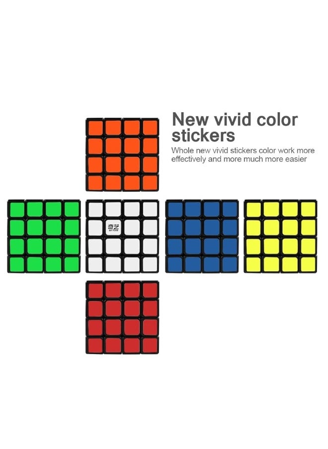 D-FantiX - DFantiX Qiyi Qiyuan W 4x4 Speed Cube 4x4x4 Magic Cube Puzzle Toys Educational Gifts for Kids - Image 1