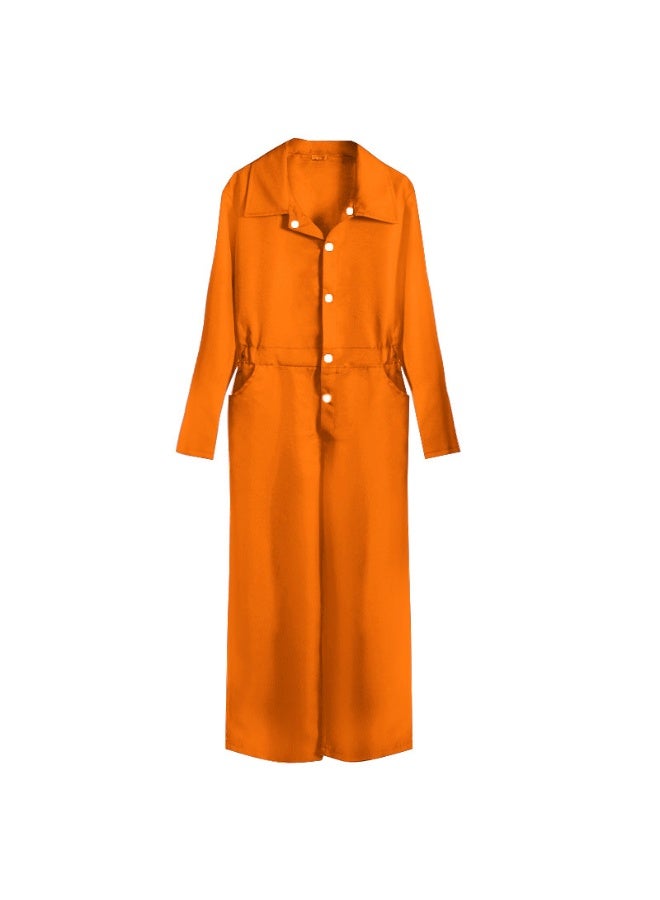 د costume jumpsuit لعيد الهالووين - بدلة طيران للتمثيل للجنسين للرجال والنساء - Image 1
