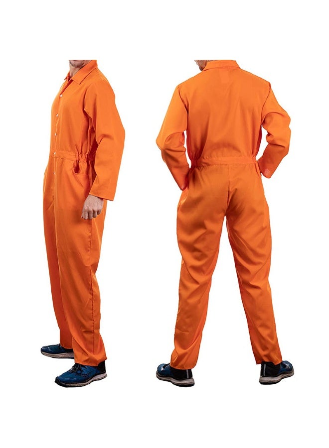 د costume jumpsuit لعيد الهالووين - بدلة طيران للتمثيل للجنسين للرجال والنساء - Image 3