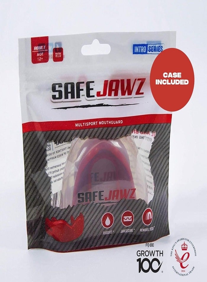 SAFEJAWZ Mouthguard Slim Fit, Adults and Junior Gum Shield with Case for Boxing, MMA, Rugby, Martial Arts, Judo, Karate, Hockey and All Contact Sports - Image 5