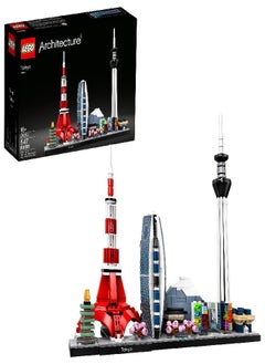 LEGO Architecture Skylines: Tokyo 21051 Building Kit, Collectible Architecture Building Set for Adults (547 Pieces)