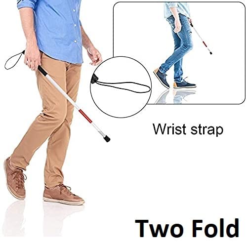 iwalk; Changing Lives iWalk Foldable Walking Stick for Blind - Three Sizes (Two Folds) - Image 2