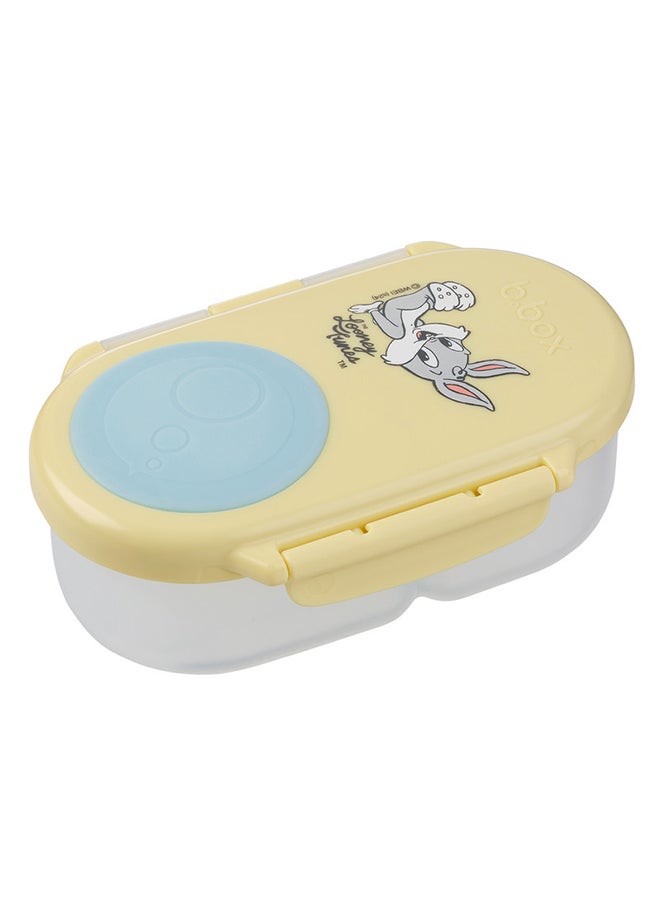 b.box Looney Tunes Snackbox, Mini Bento Lunch Box with 2 Leakproof Compartments, Ideal for Toddlers, Kids Lunch & Snacks, Fits Whole Piece of Fruit, BPA Free - Image 2