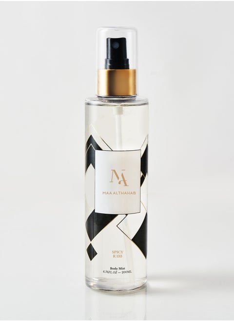Spicy R133 Body Mist Inspired by silver scent 200ml for Men
