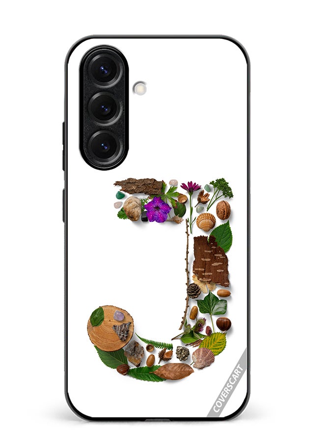 VR CREATIVE Protective Case Cover For Samsung Galaxy A56 Alphabet J Design Multicolour