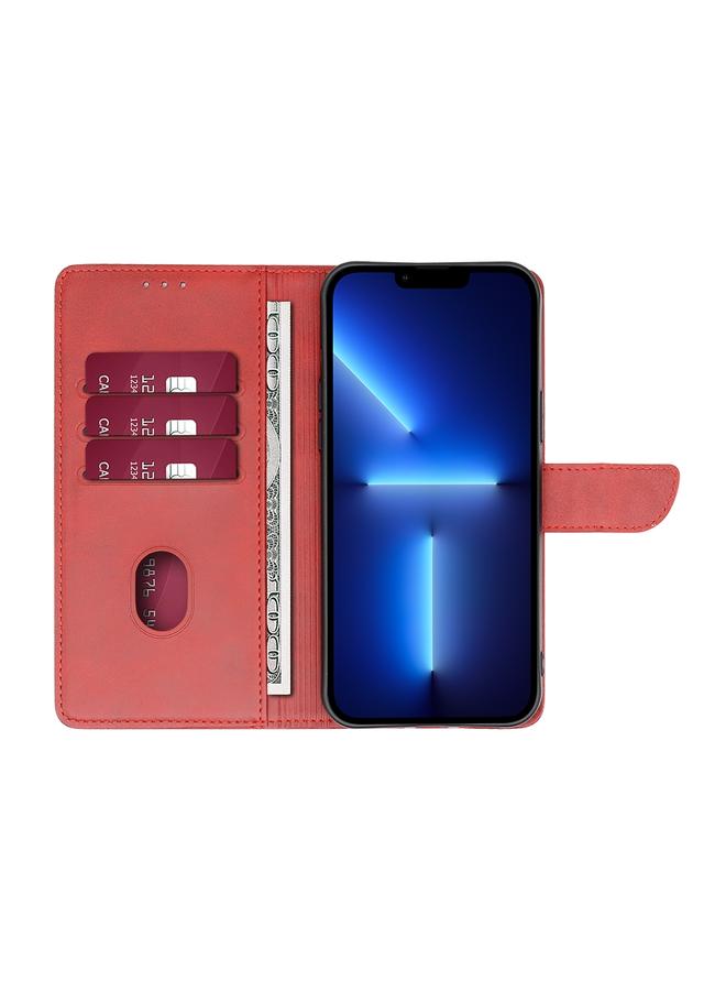 اس-توب جراب هاتف Realme 11 4G من جلد العجل المشبك القابل للطي - Image 3