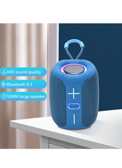 أز سين أون تي في مكبر صوت بلوتوث محمول، صندوق صوت لاسلكي USB عالي القوة، عمود مضخم صوت صغير خفيف الوزن وصغير الحجم، مشغل موسيقى متعدد الوظائف للكمبيوتر المحمول والكمبيوتر المحمول، (قطعة واحدة، وردي)  - Image 2
