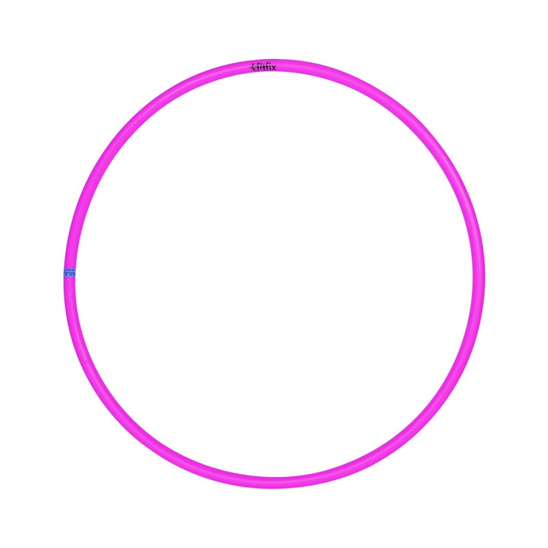 Fitfix® Welded Toy Hoop Exercise Ring for Fitness | Toy Hoop for Boys,Girls and Kids (Multi Color) (18 inch Diameter, Pack of 1 Pcs) Pink Colour Includes Carry Bag for Easy Portability - Image 3