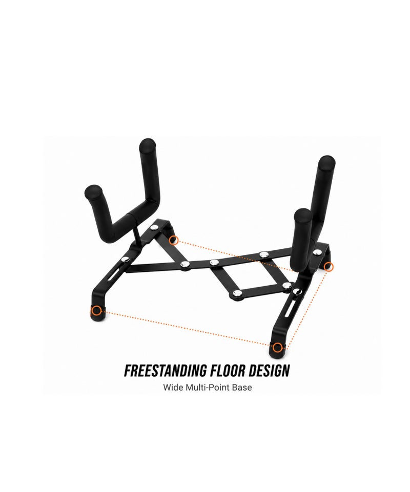 Megarya Universal Musical Instrument Stand, Padded Floor Stand with Wide Stable Base & Protective Support Arms, Compact Instrument Holder for Ukuleles - Image 5
