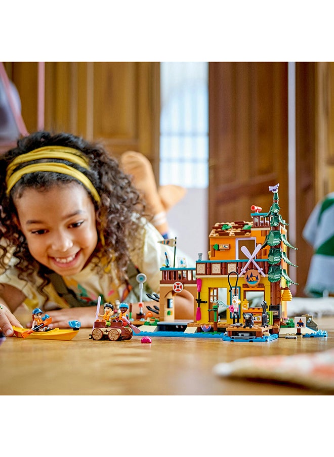LEGO Friends Adventure Camp Water Sports Building Toy For Kids, Role-Play Gift Idea For Girls And Boys Aged 7 Years And Over With 3 Mini-Doll Characters And A Bear Figure 42626 (628 Pieces)  - Image 3