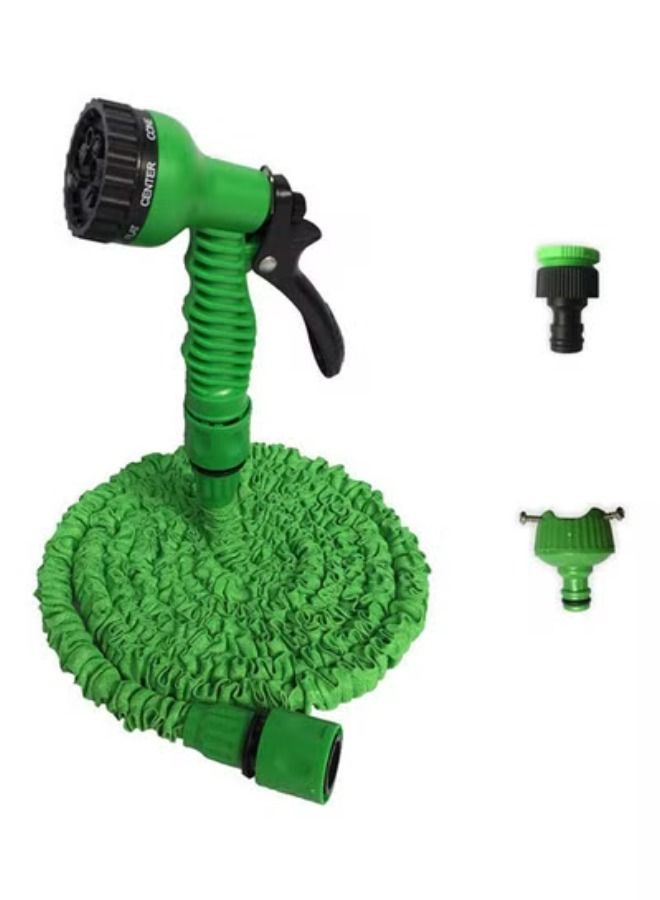 ACLIX Expandable Magic Flexible Garden Water Hose With Spray Gun Green - Image 2