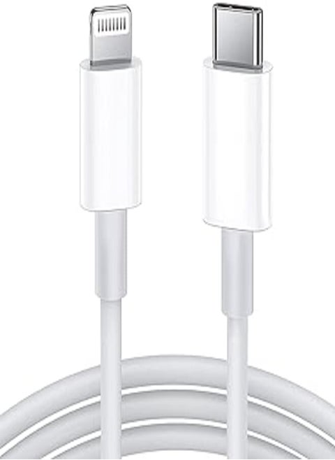 USB C to Lightning Cable 2M [MFi Certified] Compatible with Apple iPhone 14 Pro Max/13/12/11 Pro/X/XS/XR/8 Plus,Supports Power Delivery,White