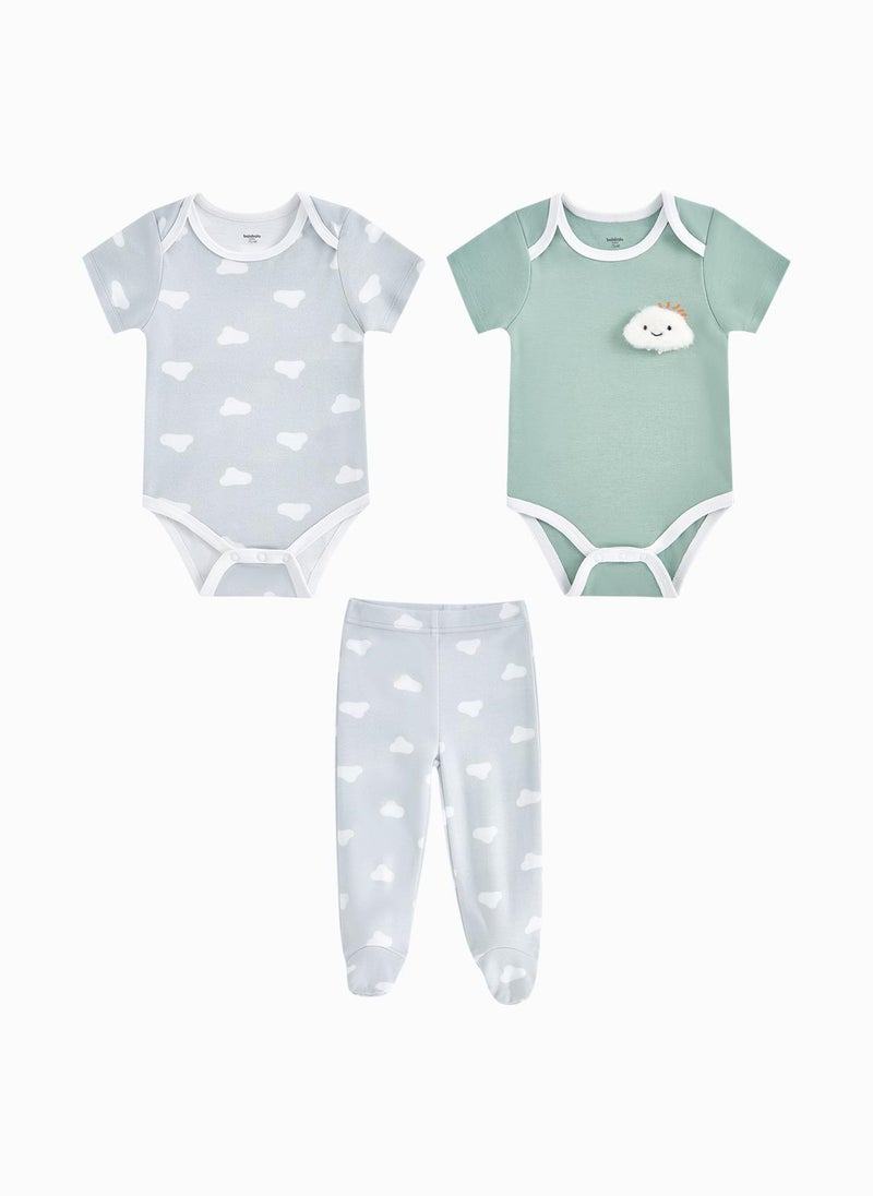 Balabala Baby Unisex Baby Underwear Suit - Image 1