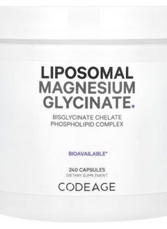 Liposomal Magnesium Glycinate 240 Capsules