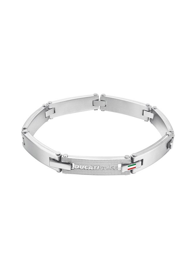 Ducati Corse Ducati Speciale Silver Bracelet For MenDTAGB0000505  - Image 1
