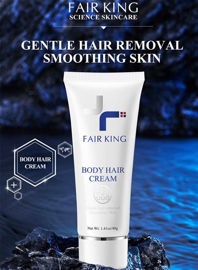 Fair King Body Hair Cream ,Hair Remover For Women, Unwanted Hair In Underarms, Leg，40g - Image 3