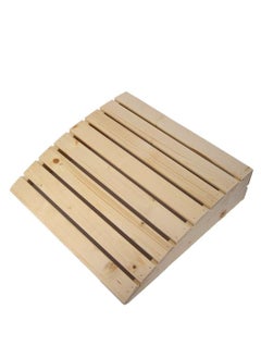Aqua Wooden Relieve Fatigue Exquisite Sauna Headrest  - Image 2
