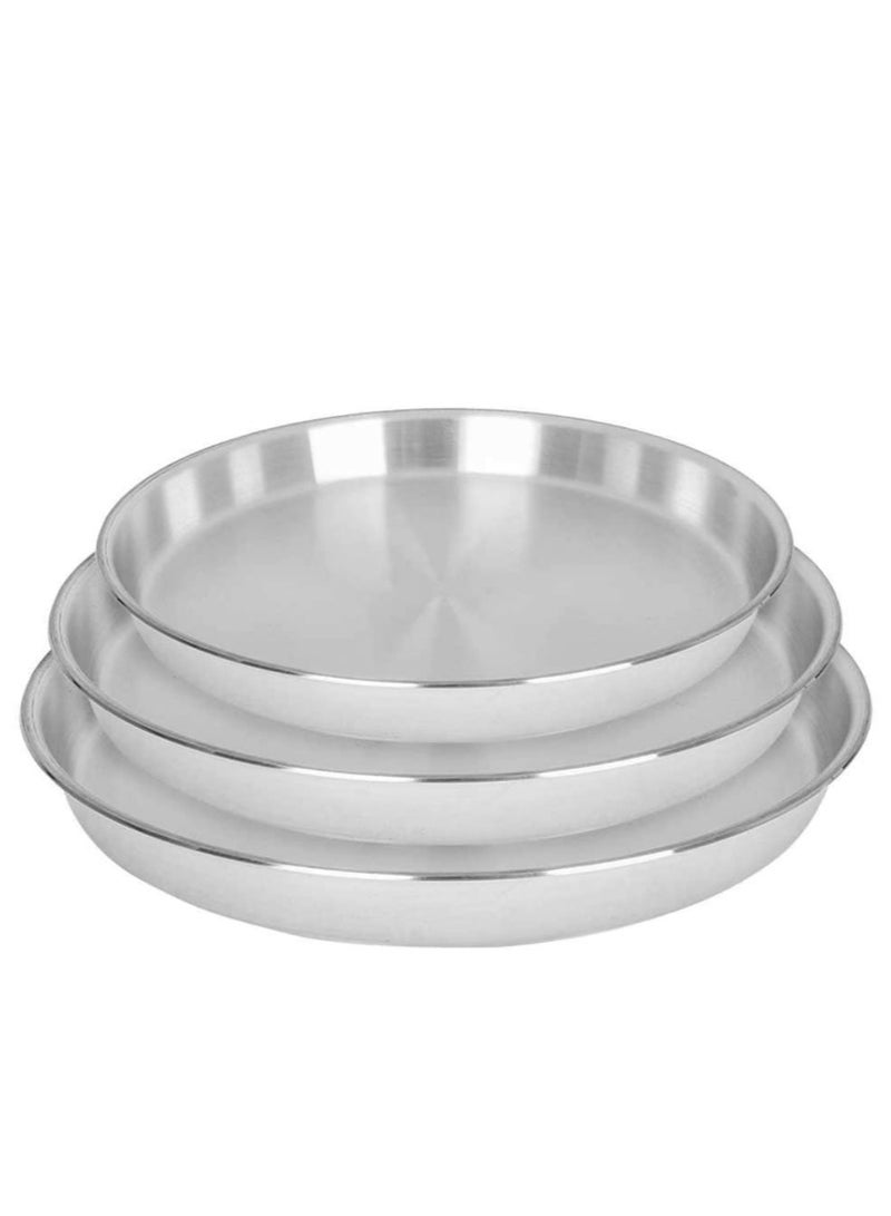 طقم صواني الومنيوم ، 3 قطع - Image 1