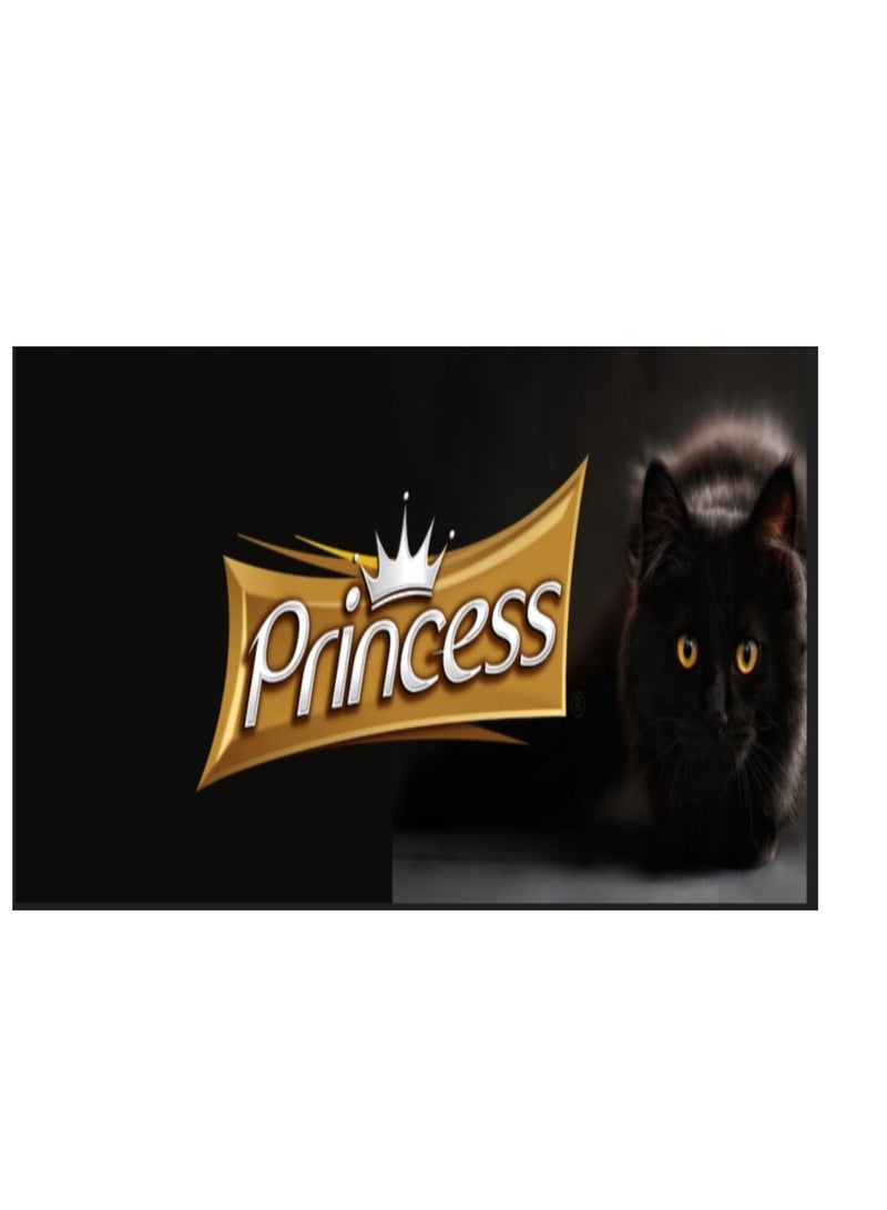 Princess Premium Classic Pouches Chicken and Tuna with Rice & Baby Clam 70g  - Image 4