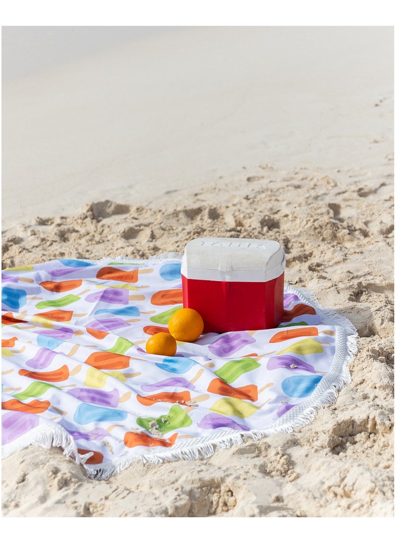 Ice Cream Fi Gleem Beach Mat 1.5 m