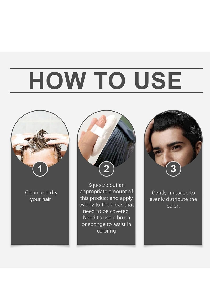 إيست مون خافي عيوب الشعر Hairfillup ، خافي عيوب الشعر Hairfillup للرجال ، غطاء الجذور ، خافي العيوب للشعر ، خافي العيوب للشعر ، ألياف الشعر للرجال ، يغطي الشعر السائب بسهولة ويظهر حجم الشعر 50 جرام - Image 5