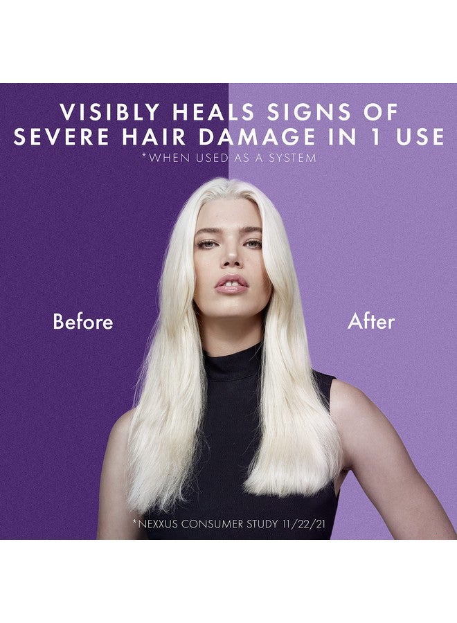نيكزس بلسم كيرافيكس من نيكسوس كيرافيكس مع بروتين فيوجن للشعر التالف مع بروتين الكيراتين والأرز الأسود، 13.5 أونصة - Image 5