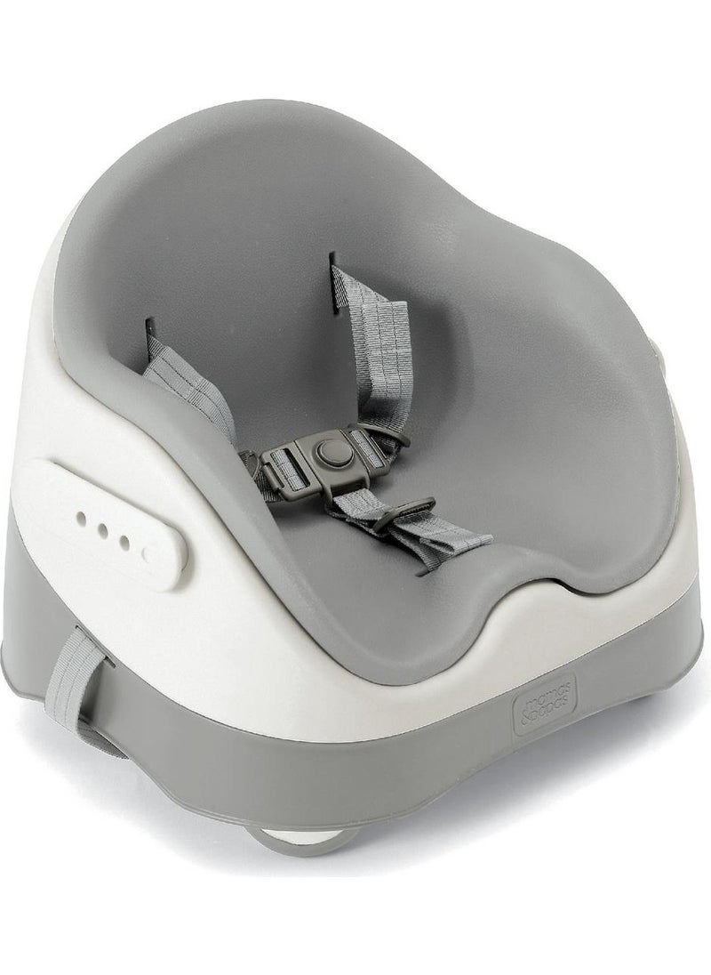 Mamas & Papas - Mamas Papas Baby Bud Portable High Chair Pebble Gray - Image 1